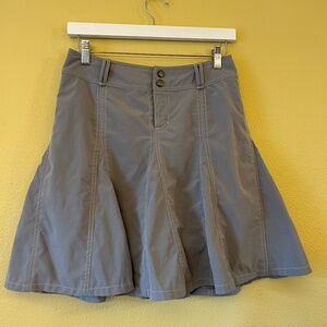 Athleta‎ Women's Skort, Grey, Back Pockets, Size 2